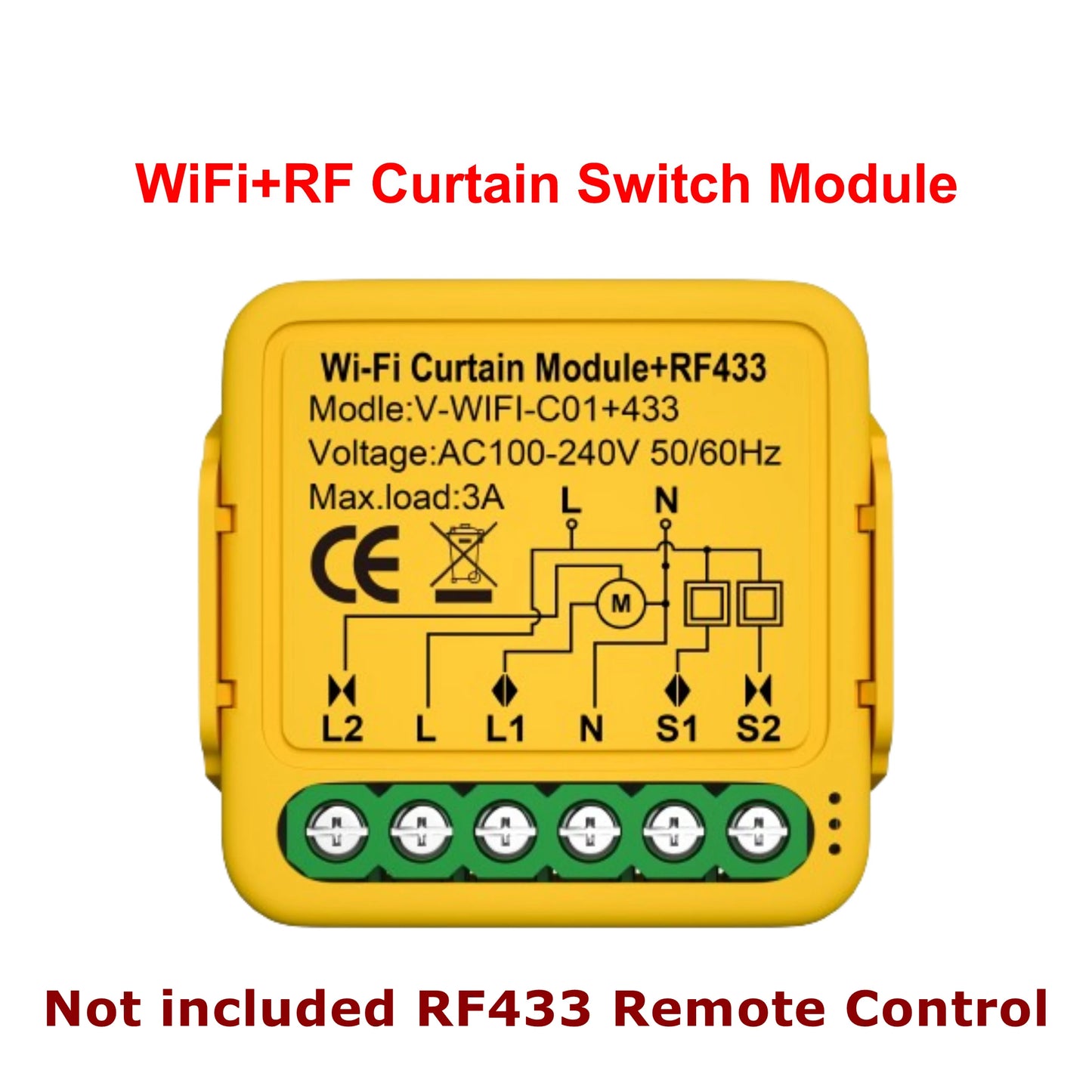 Tuya WiFi Zigbee3.0 Smart Curtain Switch Module Roller Shutter Motor Controller Switch Smart Life APP Works with Alexa Google
