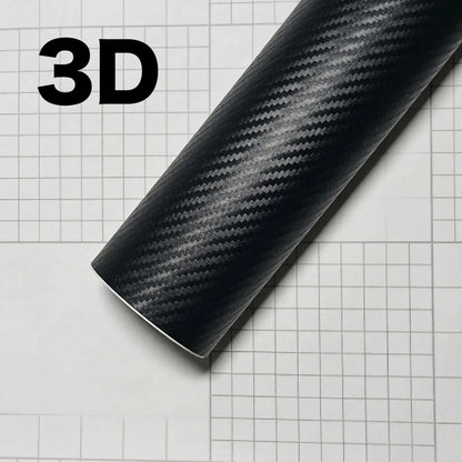 Carbon Fiber Car Body Film Vinyl Wrap Matte Accessories Glossy Black Sticker 3D 4D 5D 6D Auto Foil Cover Covering Decoration