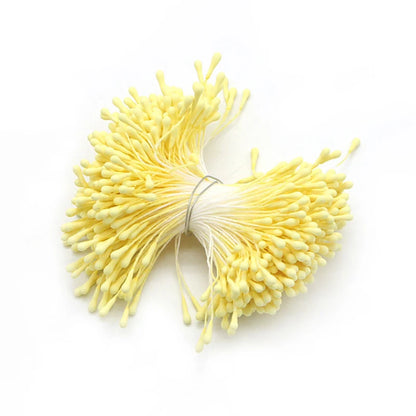400/800pcs Flowers Stamen 55mm DIY Artificial Flowers Wreath For Wedding Party Home Decor Flower Core Stamen Flower Accessories
