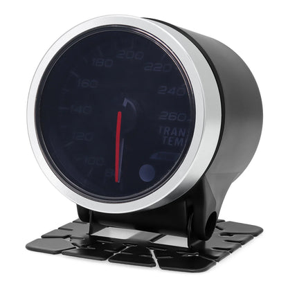52MM Trans Temprature Gauge 80-260 Fahrenheit 80-260 Fahrenheit with 7 Color Backlight for 12V Gasoline Vehicle