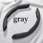 2026 Suede Universal 38CM Car Steering Wheel Booster Cover Non-Slip Auto Interior Steer Protector Decoration Accessories-Brown