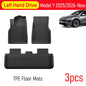 for Tesla Model Y Juniper 2025 2026 Car Floor Mats Cargo Liner Trunk Mats Backrest Kick Pads Protection Car Interior Accessories