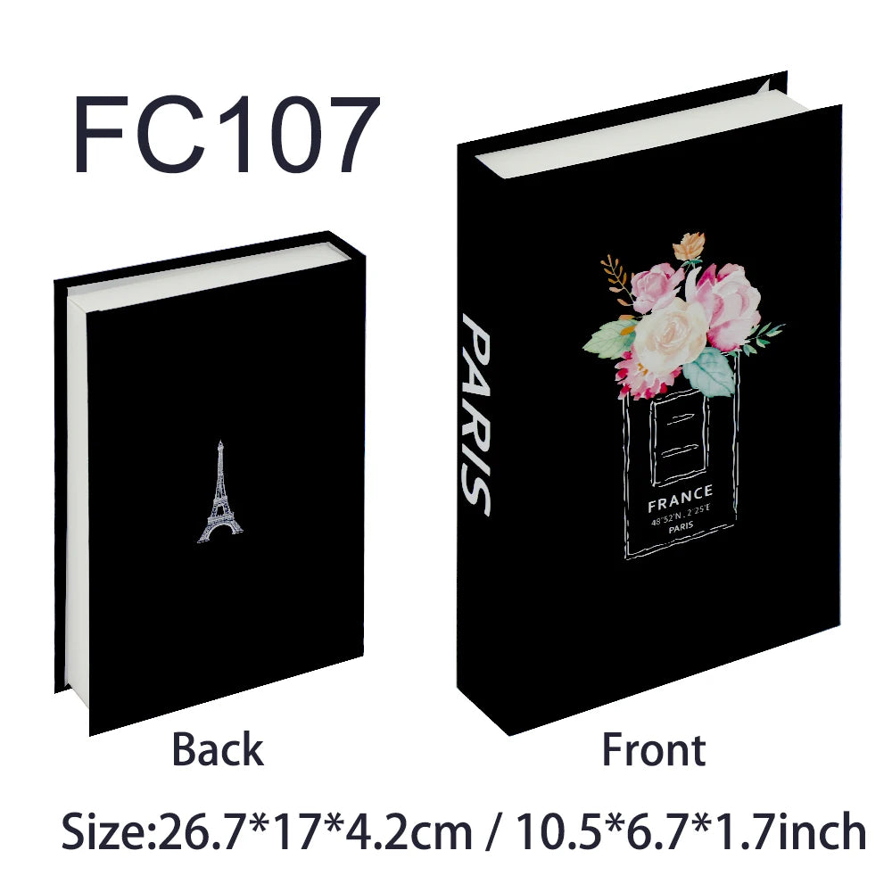 Luxury Fake Books Home Decoration Accessories for Living Room Fashion Fake Book Storage Box Simple Nordic Coffee Table Books