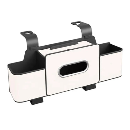 Car Chair Back Storage Box,Multifunctional Tissue Box,Car Water Cup Seat Back Storage Box,Car Interior Decoration Hook