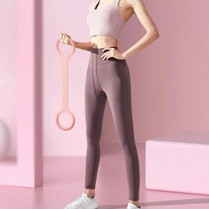 Figure 8 Fitness Resistance Band Yoga Resistance Band Shoulder Stretch Band for Home Chest Arm Exercise