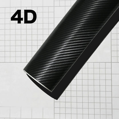 Carbon Fiber Car Body Film Vinyl Wrap Matte Accessories Glossy Black Sticker 3D 4D 5D 6D Auto Foil Cover Covering Decoration