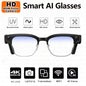 New 4K Glasses AI Smart Glasses With 8MP Camera Video Recording Translation Smart Sunglasses Bluetooth Call Music Play Men Women