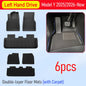 for Tesla Model Y Juniper 2025 2026 Car Floor Mats Cargo Liner Trunk Mats Backrest Kick Pads Protection Car Interior Accessories