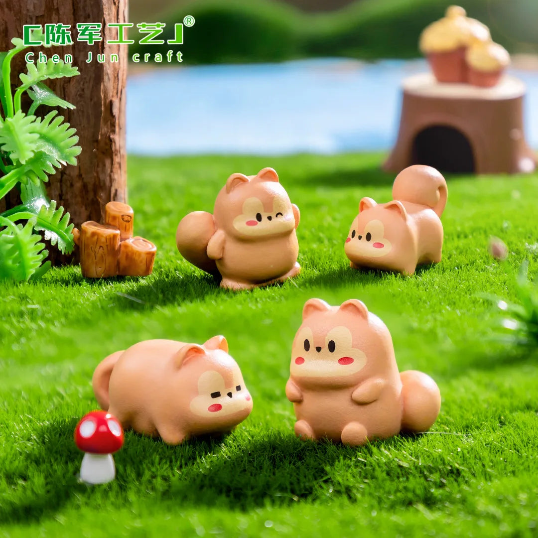 Miniatures Cute Ornament Model Home Car Decoration  Figurines Crafts Toys Resin Mini Landscape Home Accessories Supplies Gifts