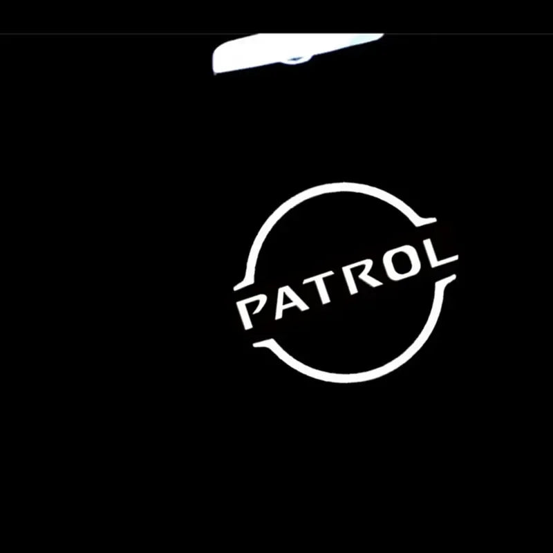 2Pcs Led Logo Car Door Welcome Light For Patrol Y62 2010-2021 Auto Accessories Laser Projector Emblem Shadow Car Light