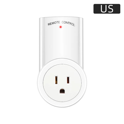 Smart Socket RF 433mhz Wireless Remote Control Outlet Adaptor Wall Electrical Switch Home Lamp For Smart Home EU UK US FR Plug