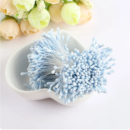 400/800pcs Flowers Stamen 55mm DIY Artificial Flowers Wreath For Wedding Party Home Decor Flower Core Stamen Flower Accessories