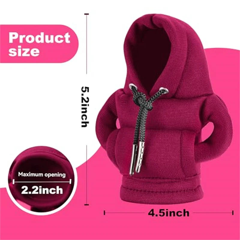 Gear Shift Hoodie, Gear Shift Cover, Universal Car Shift Knob Hoodie, Mini Hoodie for Car, Automotive Interior Cute Gadgets