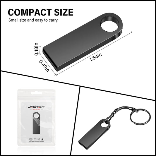 USB 3.0 Flash Drive Mini Metal Pen Dirve Memory Stick Storage Device Cle USB Stick Pendrive USB3.0 128GB 64GB 32GB 16GB 8GB 4GB