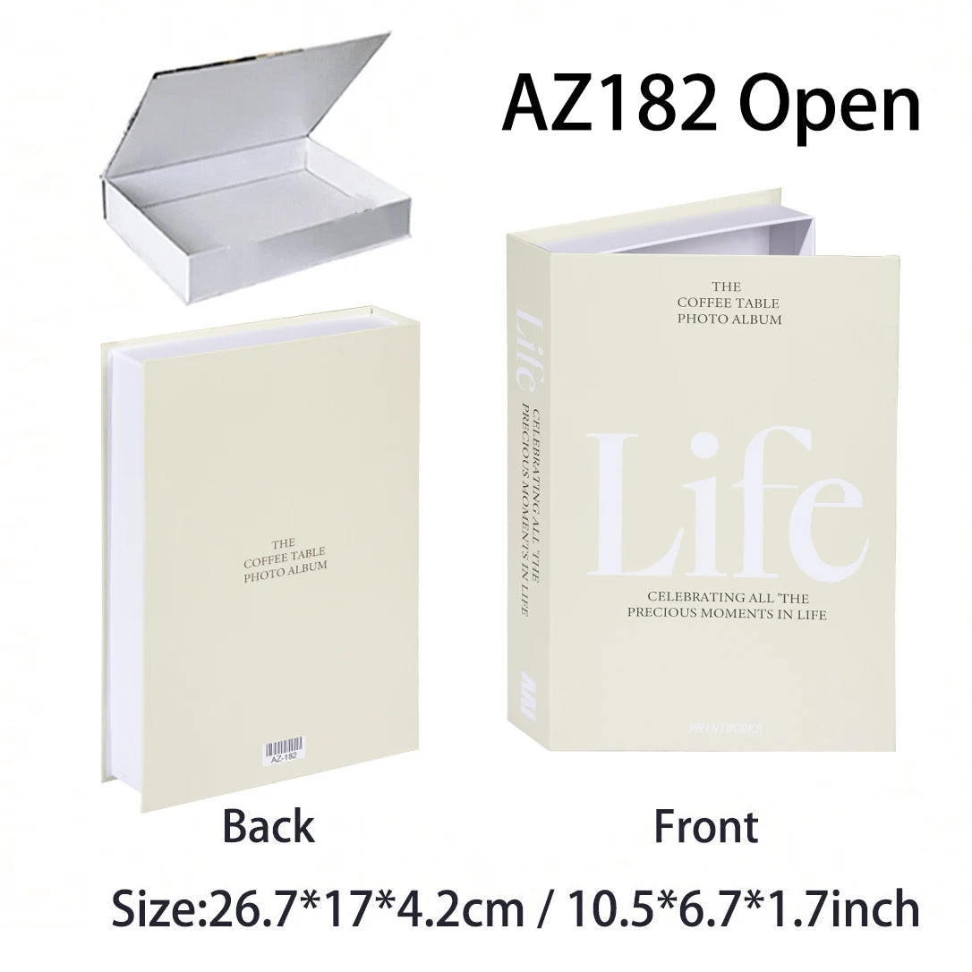 Luxury Fake Books Home Decoration Accessories for Living Room Fashion Fake Book Storage Box Simple Nordic Coffee Table Books