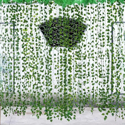 1/2m Artificial Vine Simulated Flower Artificial Flowers Home Decor Greenery Party Wedding Supplies Outdoor Decorations