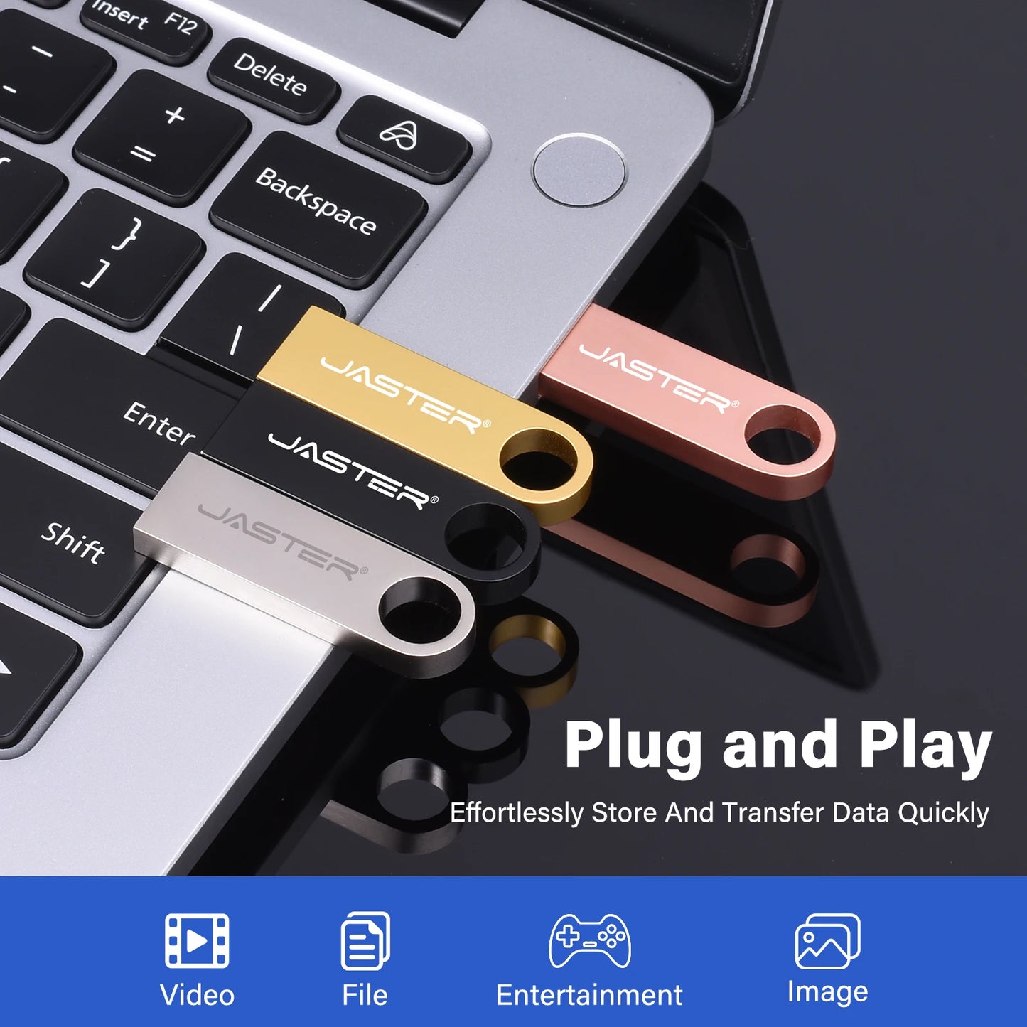 USB 3.0 Flash Drive Mini Metal Pen Dirve Memory Stick Storage Device Cle USB Stick Pendrive USB3.0 128GB 64GB 32GB 16GB 8GB 4GB