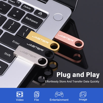 USB 3.0 Flash Drive Mini Metal Pen Dirve Memory Stick Storage Device Cle USB Stick Pendrive USB3.0 128GB 64GB 32GB 16GB 8GB 4GB