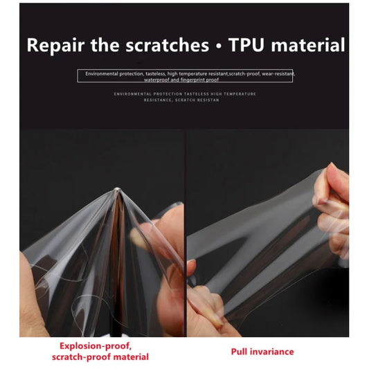 For Skoda ENYAQ iV 2021 2024 Car Headlight Protective Film Vinyl Restoration Transparent Black TPU Car Light Repair Sticker