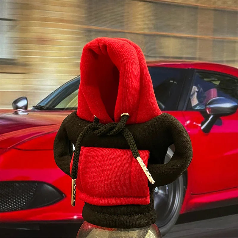 Gear Shift Hoodie, Gear Shift Cover, Universal Car Shift Knob Hoodie, Mini Hoodie for Car, Automotive Interior Cute Gadgets