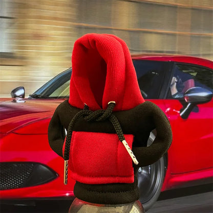Gear Shift Hoodie, Gear Shift Cover, Universal Car Shift Knob Hoodie, Mini Hoodie for Car, Automotive Interior Cute Gadgets