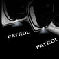 2Pcs Led Logo Car Door Welcome Light For Patrol Y62 2010-2021 Auto Accessories Laser Projector Emblem Shadow Car Light