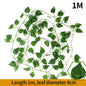 1/2m Artificial Vine Simulated Flower Artificial Flowers Home Decor Greenery Party Wedding Supplies Outdoor Decorations
