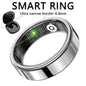 2026 Smart Ring Blood Pressure Heart Rate Sleep Monitoring Smartring IP68 & 5ATM Waterproof Multi-sport Mode Smartring Man Women