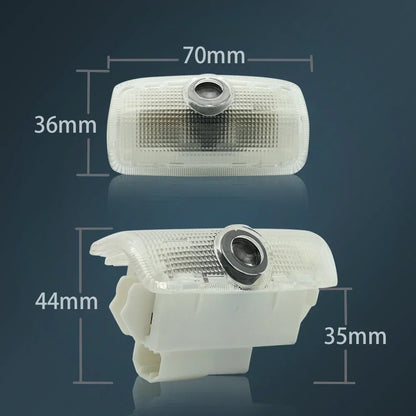 Led Car Door Welcome Light Logo Projector for Nissan Patrol 2010-2021 Ghost Shadow Atmosphere Lamps Auto Accessories