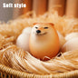 Shibako Dog Egg Creative Shiba Inu Realistic Egg Shape Desk Decor Dog & Egg Union Decorations For Home Offices Fun Gifts