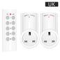 Smart Socket RF 433mhz Wireless Remote Control Outlet Adaptor Wall Electrical Switch Home Lamp For Smart Home EU UK US FR Plug