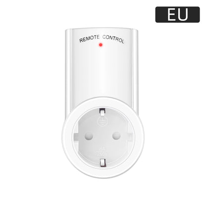 Smart Socket RF 433mhz Wireless Remote Control Outlet Adaptor Wall Electrical Switch Home Lamp For Smart Home EU UK US FR Plug