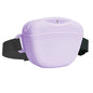 Pet Supplies Silicone Dogs Treat Bag Pet Portable Dog Training Waist Bag Outdoor Feeder Puppy Snack Reward Storage Bag with Belt