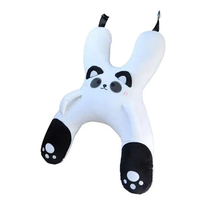 Car Neck Pillow with Seat Belt Safety Sleep Kids Aid Prevent Leaning Headrest Back Seat Sleeping Comfort Long Distance Travel